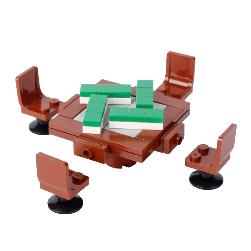 City Scene Building Block Set: Furniture & Appliances Collection