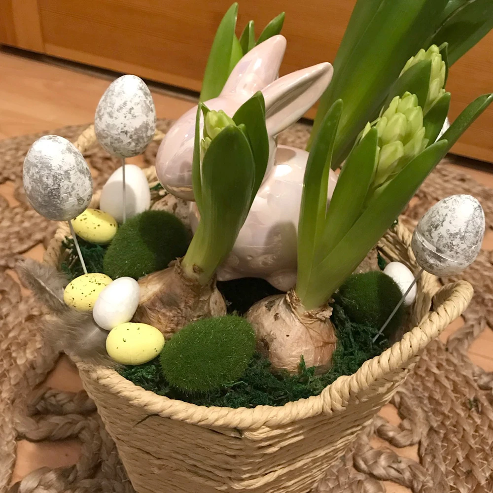 15 Pietre Di Muschio Artificiale Verde - Decorazione Per Piante, Vasi E Giardini - 3 Misure Diverse