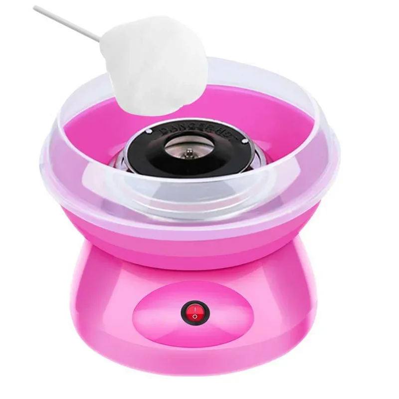 Electric DIY Cotton Candy Maker - Portable Cotton Sugar Floss Popcorn Machine for Children's Day Gift 5