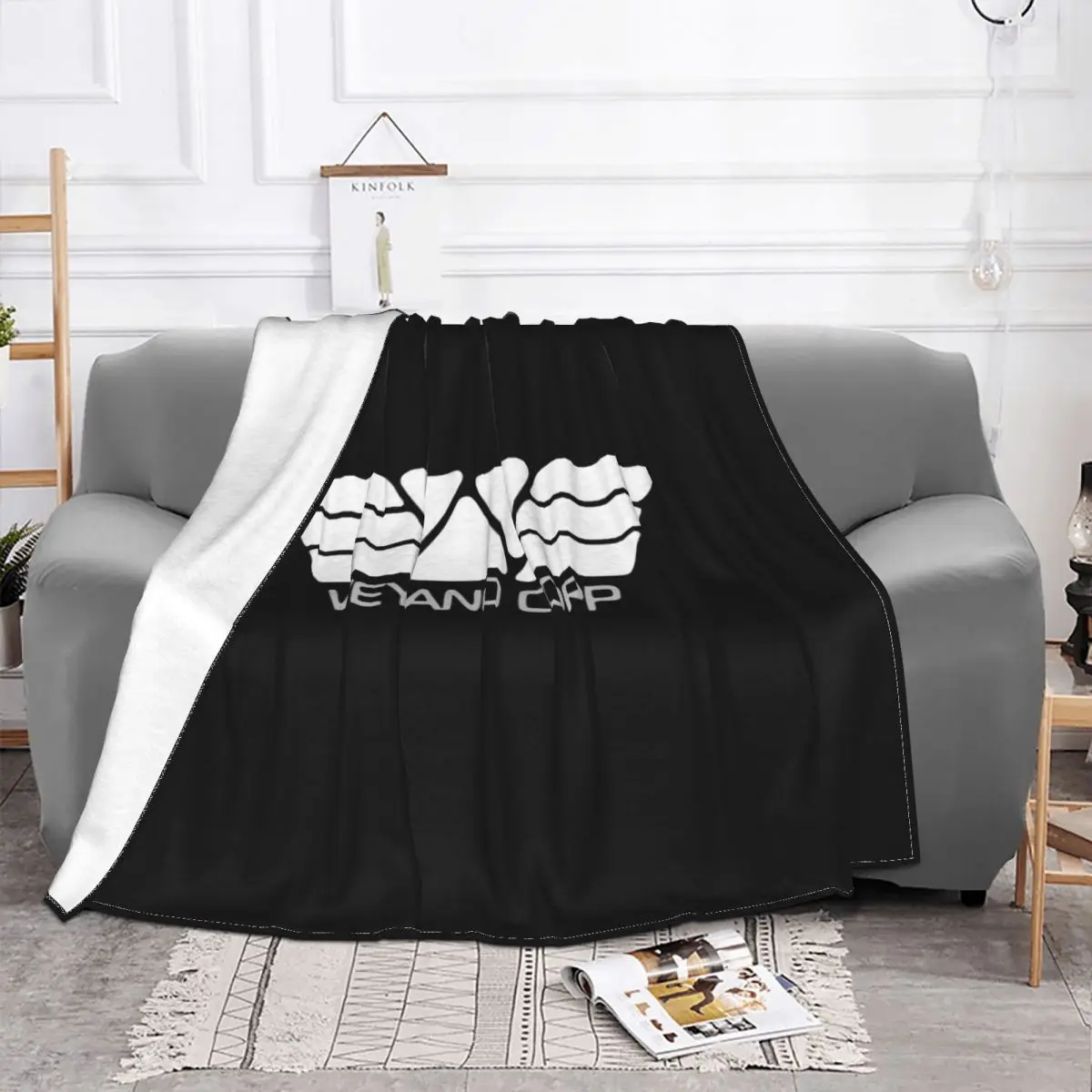 Alien Blankets Flannel Spring/Autumn Weyland Yutani Corporation Movie logo Warm Throw Blankets for Sofa Couch Bedding Throws