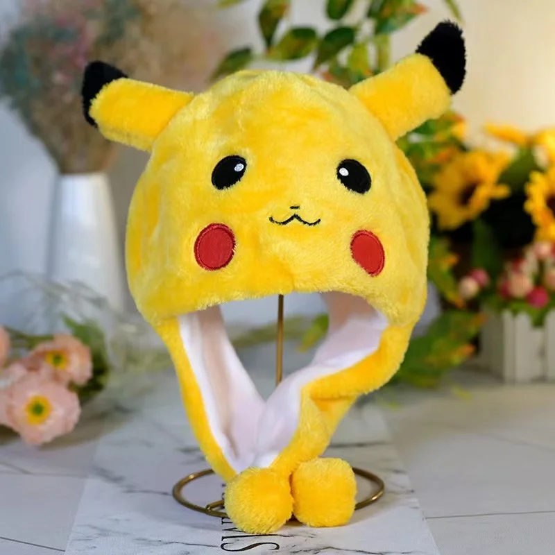 Cute Cartoon Plush Animal Hat Kawaii Winter Warm Performance Party Funny Anime Cat Bunny Hat Cosplay Cap for Men Women Adult