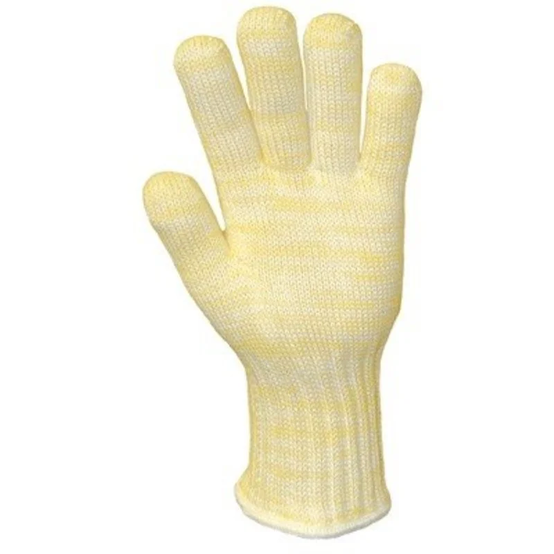 Thicken Double Cotton 500 Celsius Super Heat Resistant Anti Burn Heatproof Gloves Oven Kitchen White protective gloves