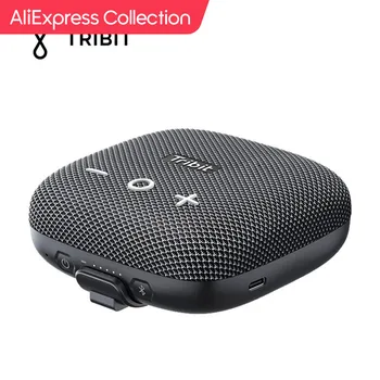 AliExpress Collection Tribit StormBox 마이크로 2 휴대용 블루투스 스피커, 90dB 큰 소리, 깊은 저음, IP67 방수, 캠프 소형 스피커 내장 스트랩