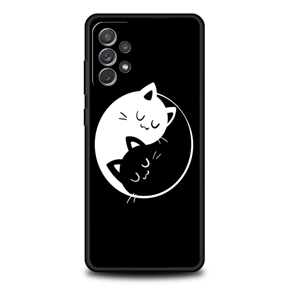 Cartoon Cat Soft Shell Phone Case - Cute and Protective Cover