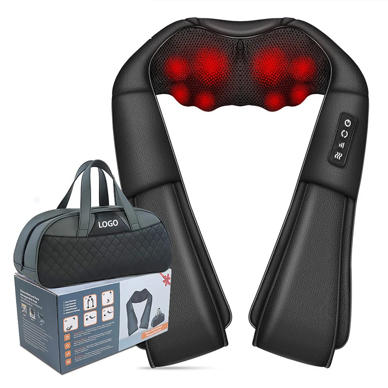 Back and neck massage deep tissue Tapping body Neck Shoulder Wireless masajeador Shiatsu neck and shoulder cervical massager