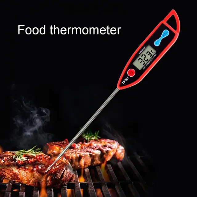 Grill Hőmérő Gyakorlati Szonda Típus Kényelmes Élelmiszer -Olajhőmérséklet -Mérő Konyha Kiegészítők - Image 4