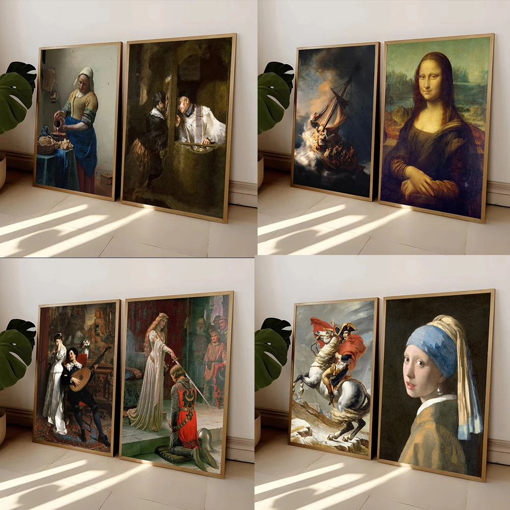 Lot De 96 Tirages Sur Toile Art Déco, Thème Cinéma Oscarisé - VAN GOGH ART Store