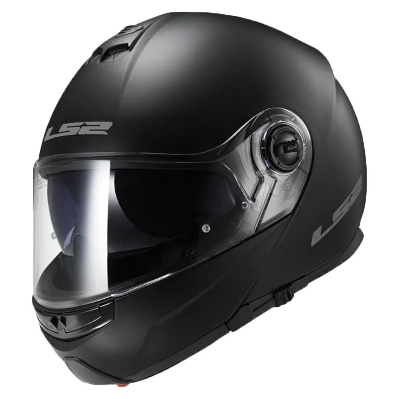 Casco Strobo Modulare Ls2 Nero Opaco