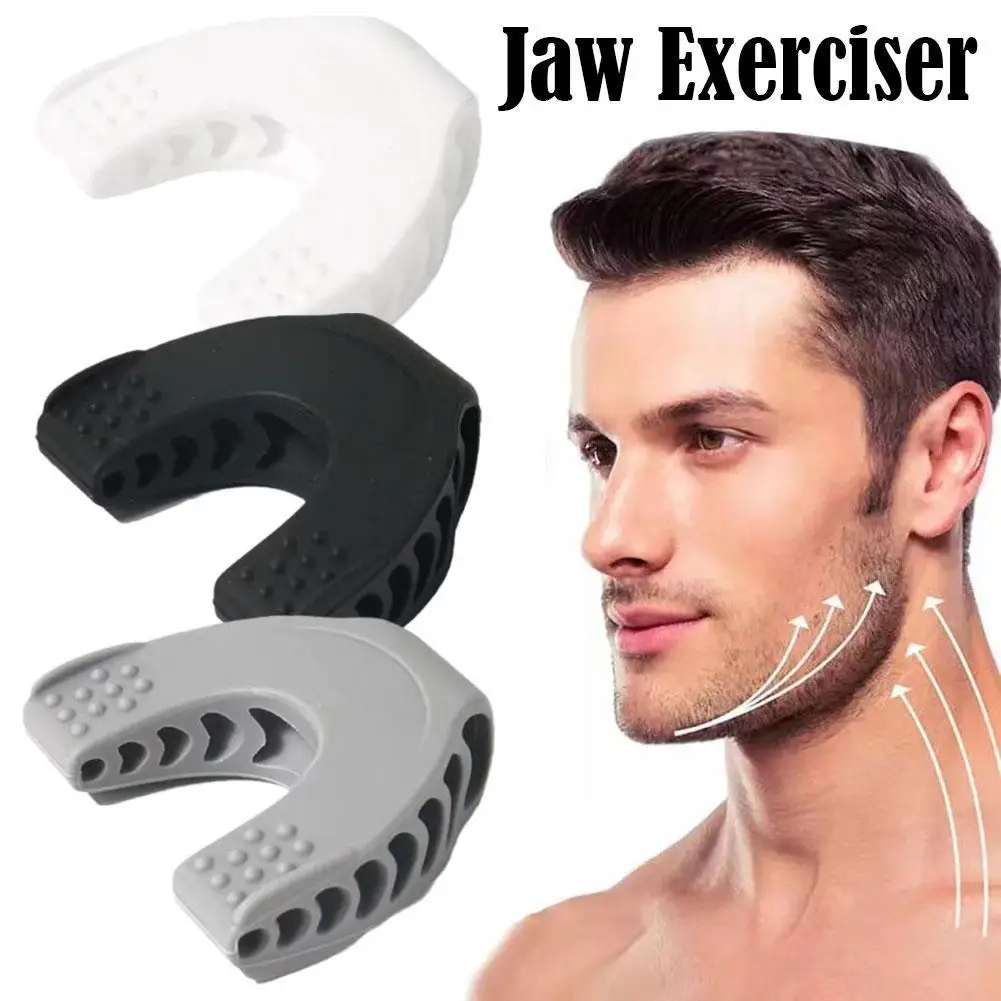 4 Pcs Machoire Musculation, Jawliner Exercice Machoire, Muscler Machoire  Jawline Fitness pour Double Menton Beauté (2*blanc, 2*gris) - Cdiscount Au  quotidien