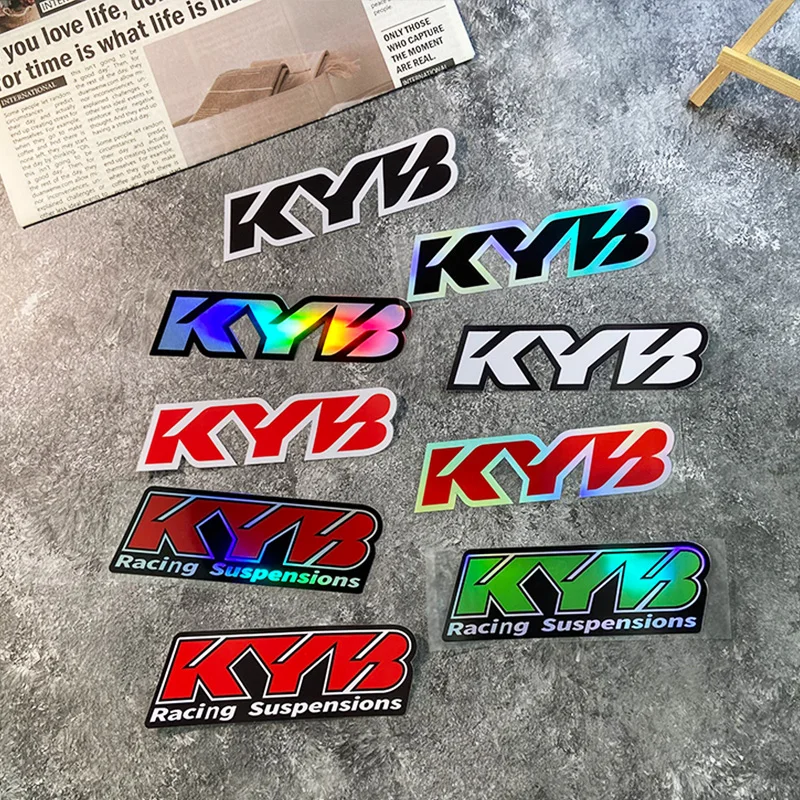 Waterproof Motorcycle Front Forks Suspension Vinyl Decals - Set of 2