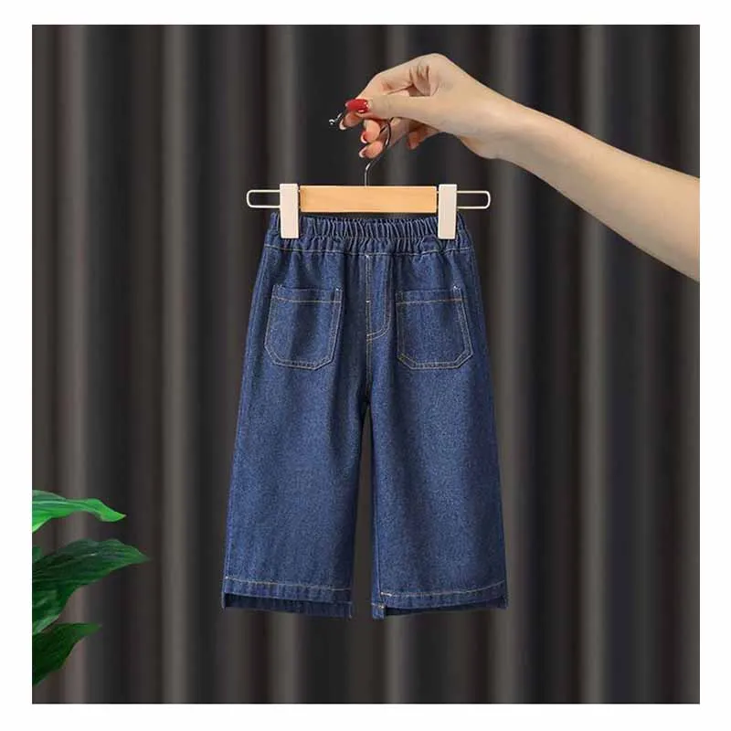 Blue Flared Jeans for Baby Girls