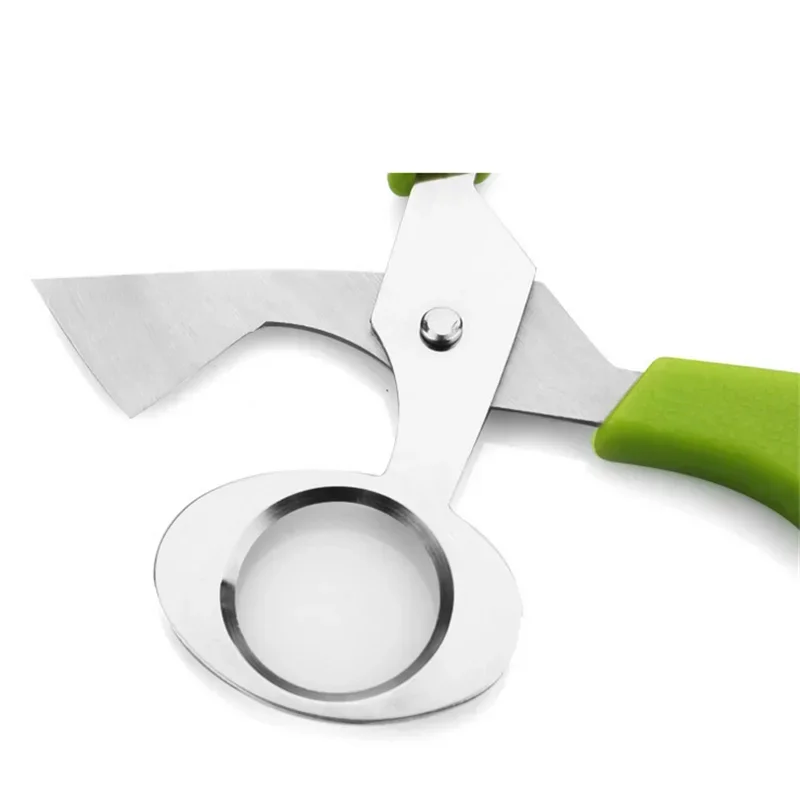 Egg Shell Opener Egg Opener Egg Shell Scissors Creative Stainless Steel Cut Whisk Egg Apparatus Pigeon Quail Egg Scissor Bird Opener Kitchen Tool Clipper Gen Eggshell Cutter