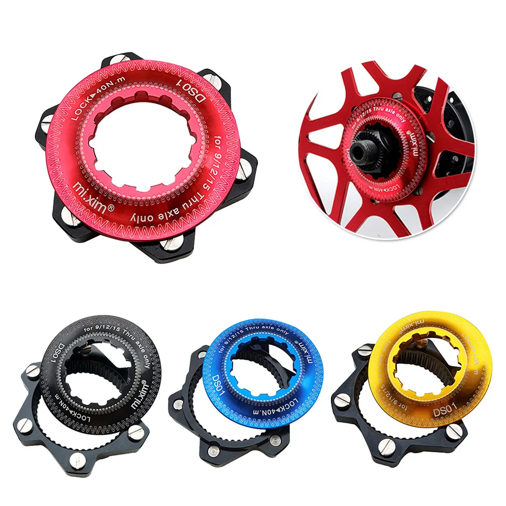 

Mountain MTB Bike Centerlock Adapter For 6-Bolt Disc Brake Rotor On Centrelock Hub Center Lock Diameter 55mm 9mm