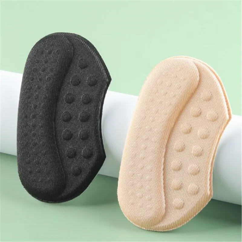2pcs Shoe Heel Sticker Insoles Sports Shoes Adjust Size Heel Liner Grips Protector Sticker Pain Relief Patch Foot Back
