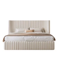 Lit de chambre de fille princesse Simple traduction lit de rangement Double moderne Cama Matrimonio multifonctionnel maison accessoires 6