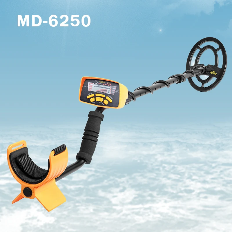 

Professional Metal Detector MD-6250 High Performance Gold Detector MD6250 Three Detect Mode Coins Jewelry All Metal