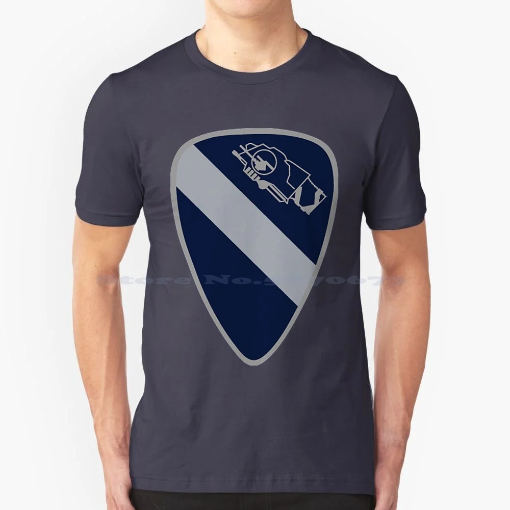 Avalanche Assault Team-Maglietta Con Stemma Anteriore Grande 100% Cotone Tee Snowtrooper Logo Militare Crest Atat Empire Imperial