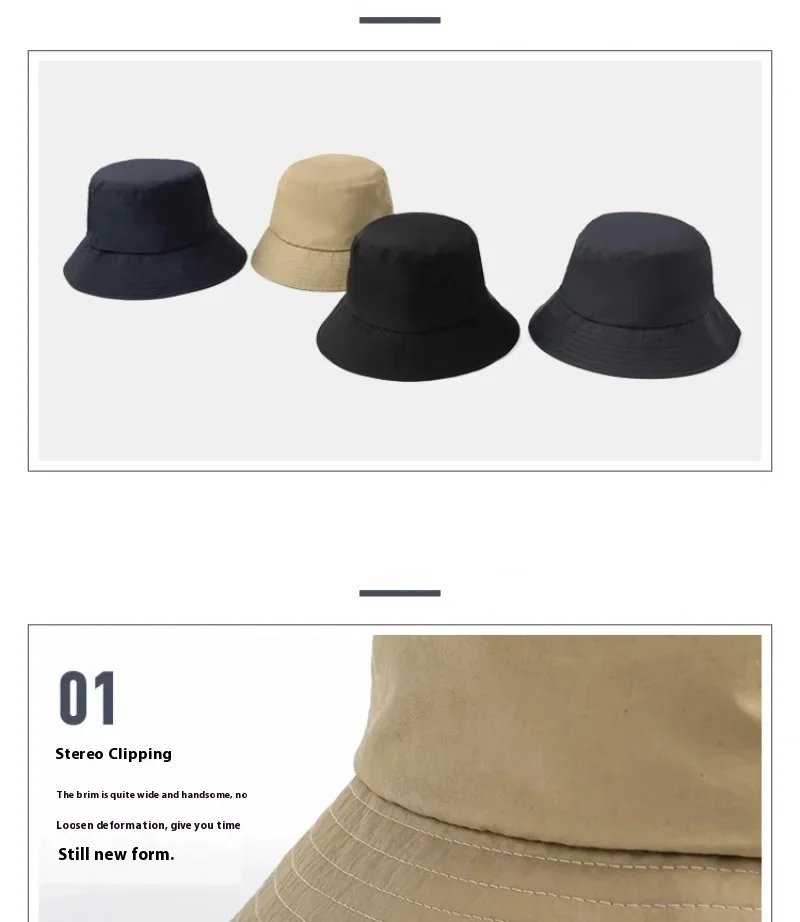 Cappello da sole impermeabile per teste grandi uomo e donna_voghion.com