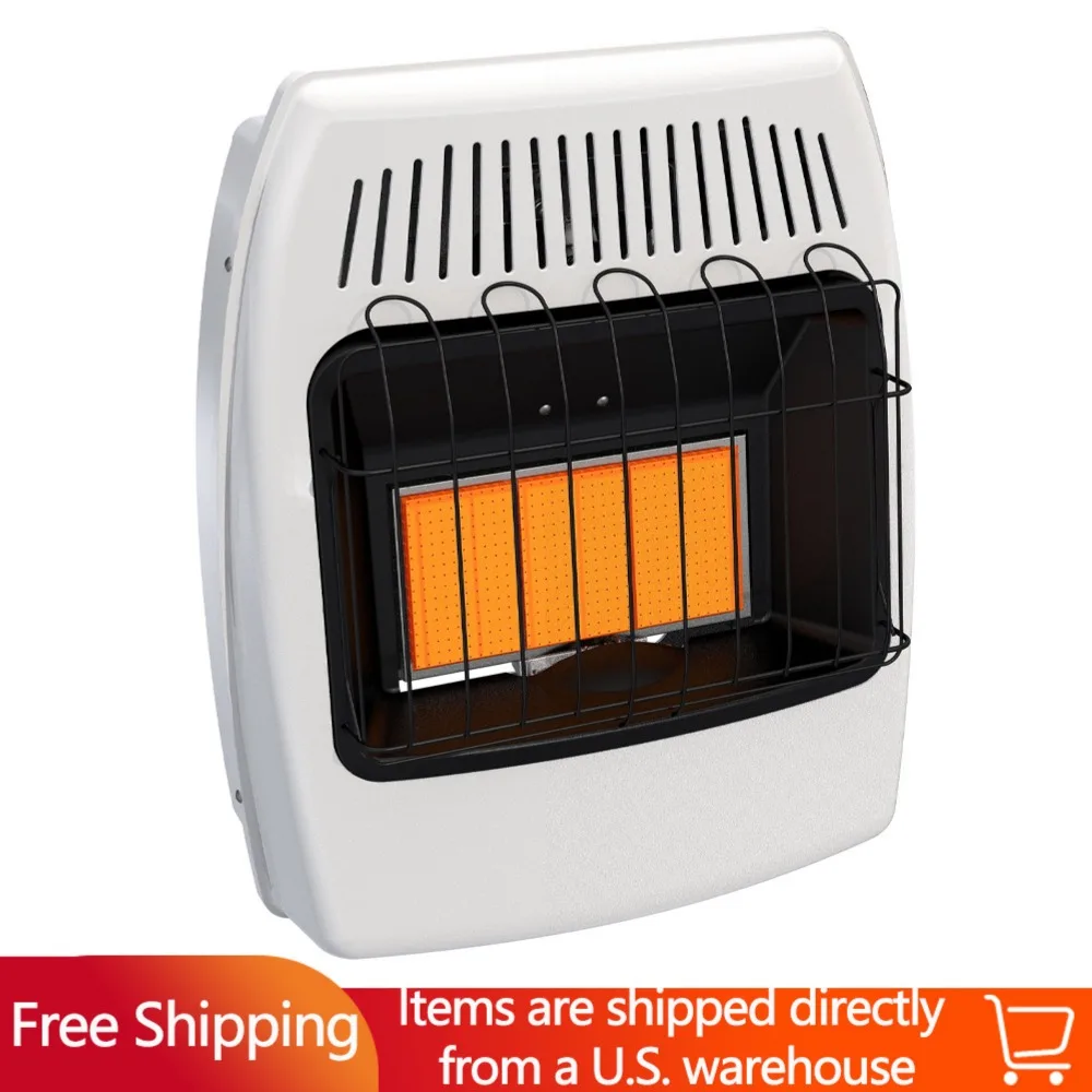 12,000 BTU Natural Gas Infrared Vent Free Wall Heater - AliExpress