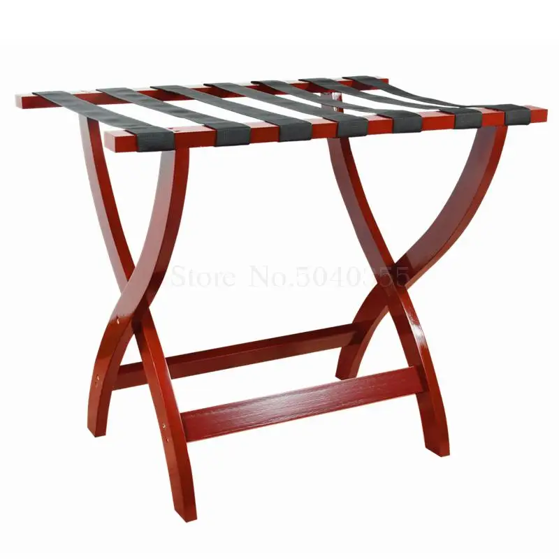 Hotel hotel furniture luggage racks bedroom bedside folding home floor clothes rack wood