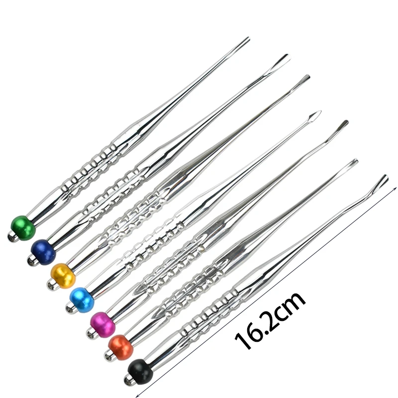

7Pcs Dental Extraction Root Tooth Elevator Knife Stainless Steel Extraction Minimally Invasive Dentist Luxating Tools