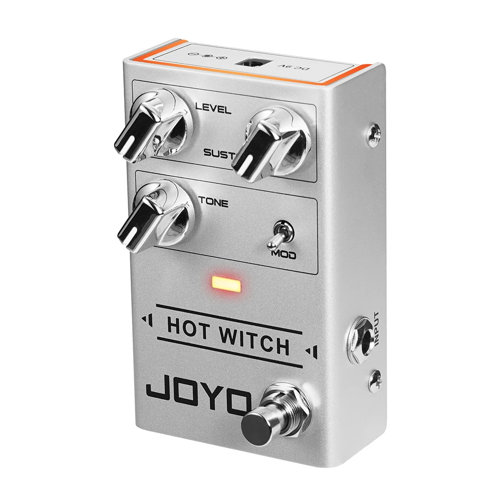 R-25 Fuzz Guitar Effect Pedal HOT WITCH Retro & Modern Pedal with Deep Smooth Lo