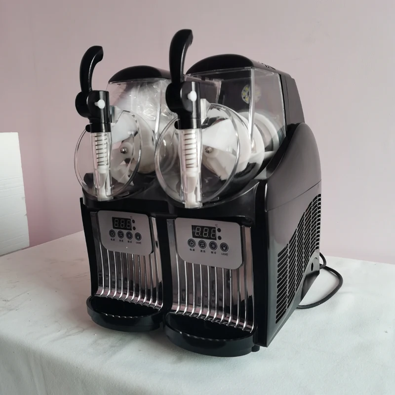 Commercial Slushy Machine 12L One Tank Tank Electric Automatic Slush Maker Machine Frozen Drink Snow Melting Machine 6