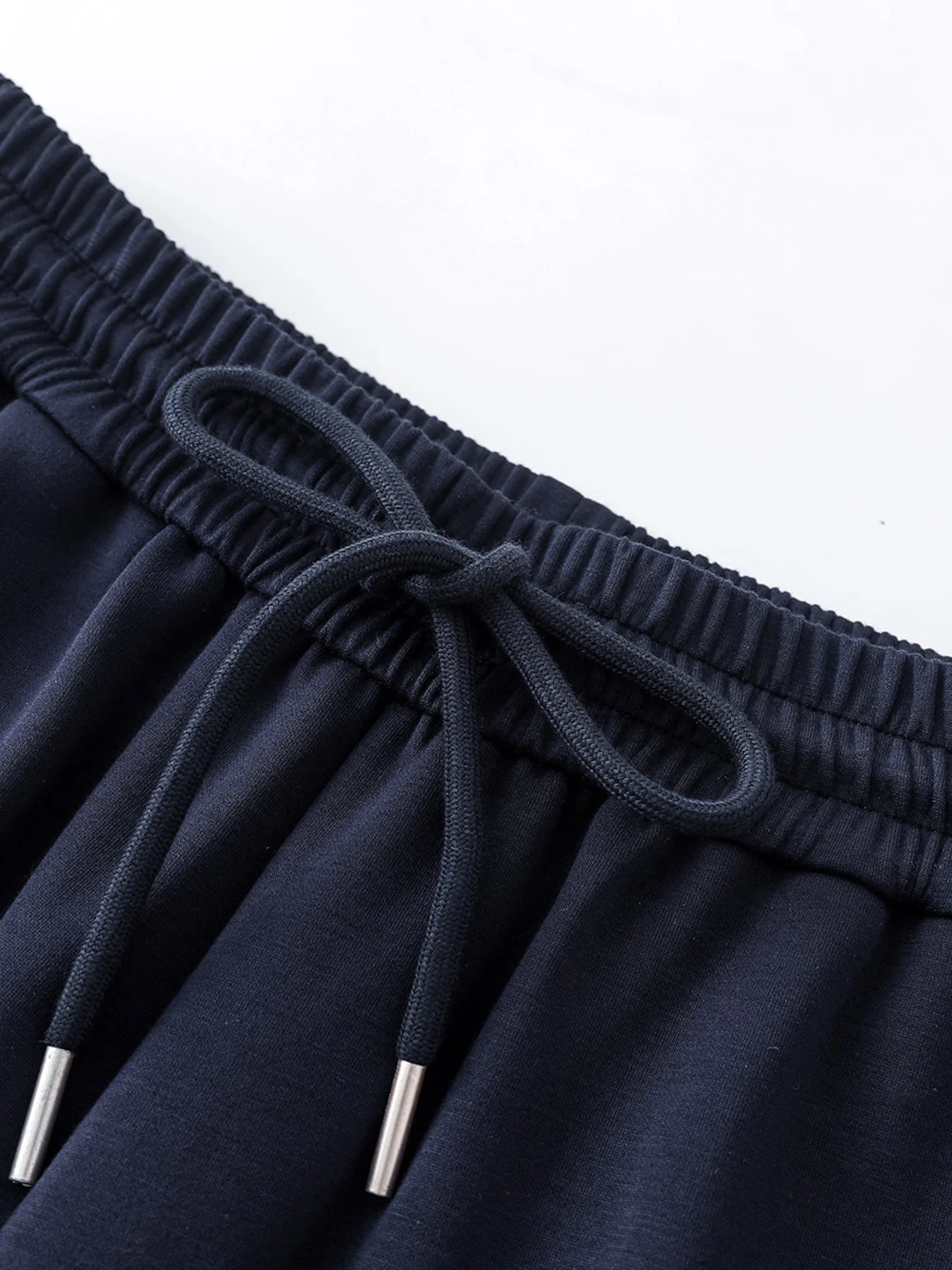 Women's Elastic Waist Straight Leg Casual Pants 2024 New Autumn Simple Casual Style Nine-Minute Trousers Sport Pants for Woman