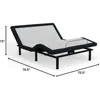 Adjustable Bed Base Frame with Head and Foot Incline, Wireless Remote Control, Easy Assembly, and 10 Year Warranty 2