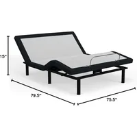 Adjustable Bed Base Frame with Head and Foot Incline, Wireless Remote Control, Easy Assembly, and 10 Year Warranty 2