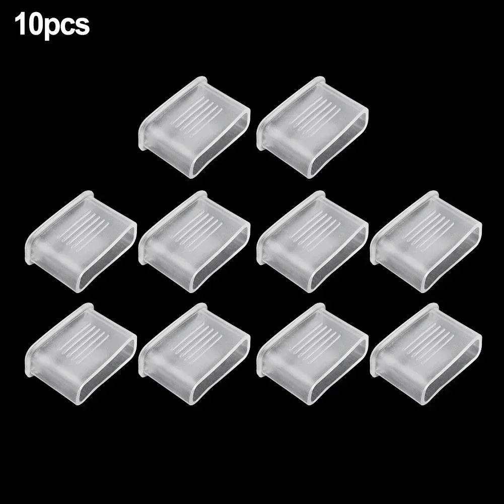Referee Whistle Cover Transparent Whistle Cushioned Mouth Grip Soccer Referee Protective Accessories 10pcs whistle cover