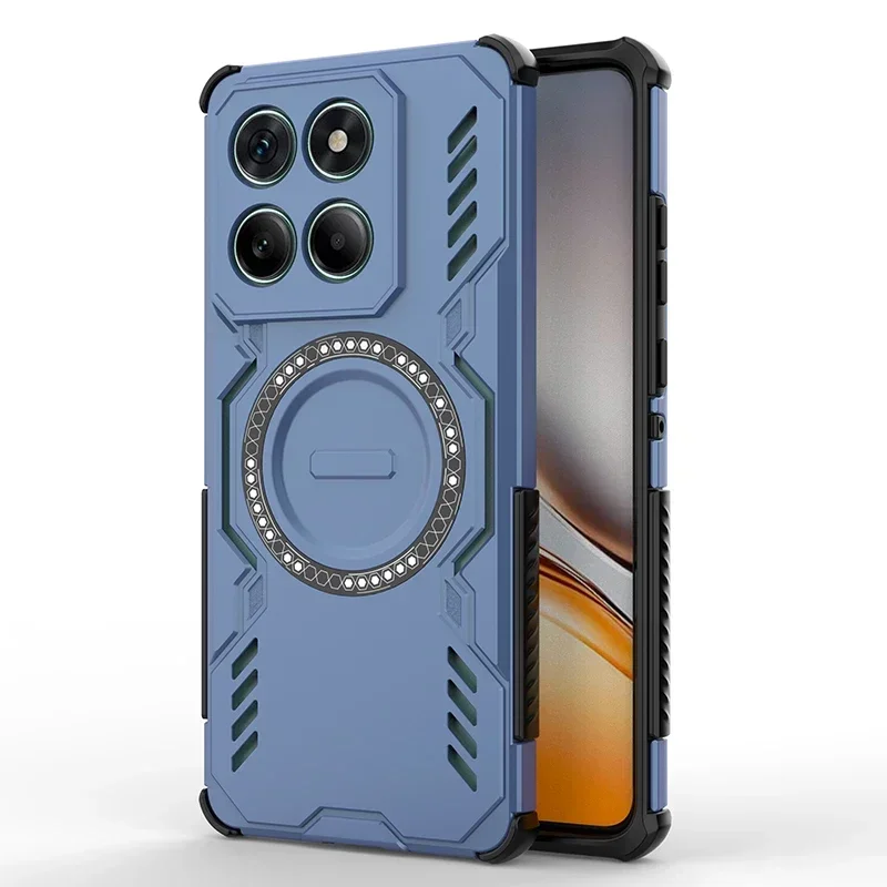 Magnetic Wireless Charging Shockproof Case with Magsafe Cover