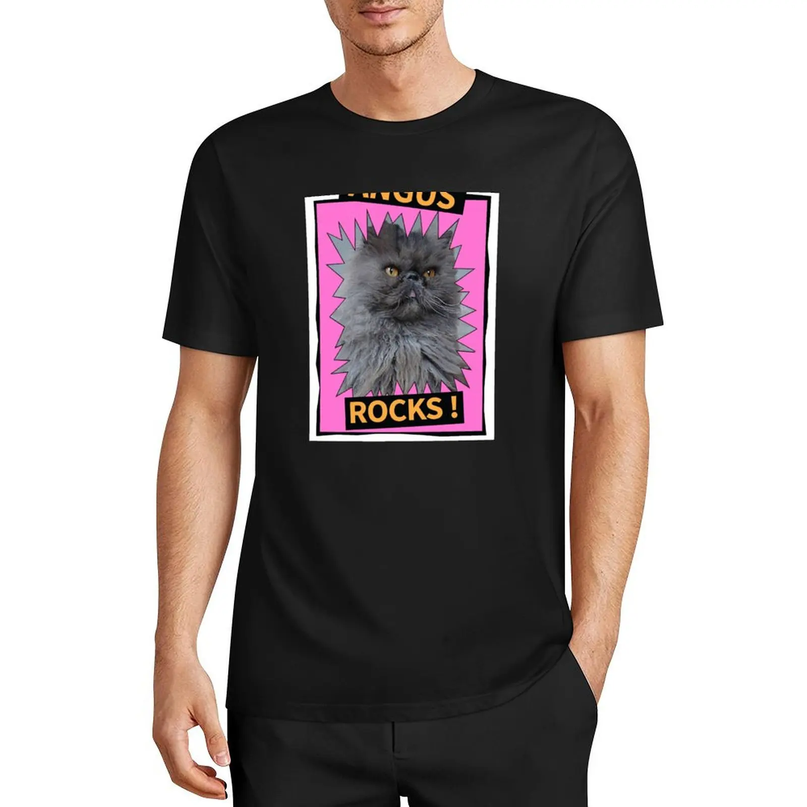 

Angus Rocks T-Shirt cute clothes customs hippie clothes anime t shirts men