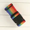 1pc 2m Adjustable Luggage Strap Cross Belt Packing Travel Suitcase Nylon Lock Buckle Strap Baggage Belts Camping Bag Accessories 6