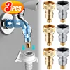 3/1PCS Home Automatic Washing Machine Faucet Automatic Water Stop Valve Mop Pool Faucet Balcony Faucet Garden Faucet Dropship 1