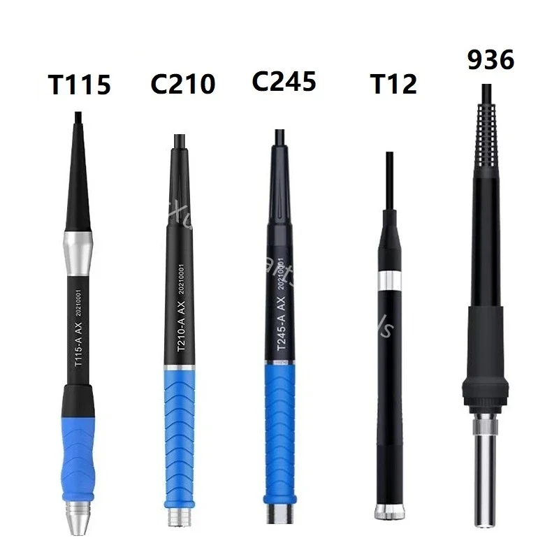AIXUN C210 C115 C245 MX Soldering Iron Handle Tips 936 Solder Station Heating Element Parts T3B T3A K Head JCID JBC DIY Kit