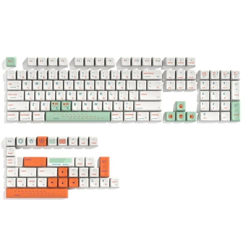 

L43D 139Keys/Set MDA Customs Qingyan Keycaps PBT Dye Sublimation Keycaps for MXCherry Mechanical Keyboard