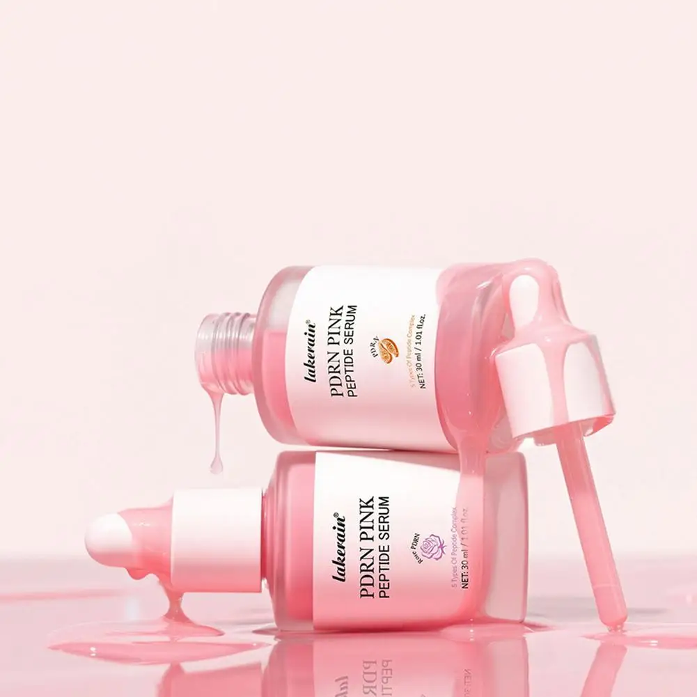 PDRN Pink Peptide Serum, 30ml Glow Skin Peptide Niacinamide Hydrating Moisturizing Firming,Uneven Skin Tone,Korean Skincare 2
