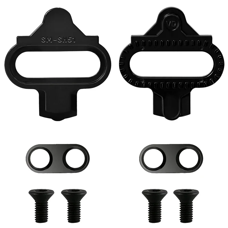 1/2/4PC MTB Cleats BUCKLOS Mountain Bike Pedal Clip Cycling Shoes Pedals Cleat for SHIMANO SPD Self-Locking Bicycle Accessories 6