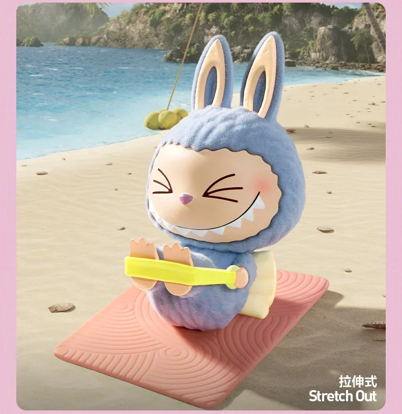 thumbnail image 1 of Genuine The Monsters Lazy Yoga Series Blind Box Labubu Kawaii Action Figures Collectible Cute Kawaii Toy Birthday Gifts, 1 of 5