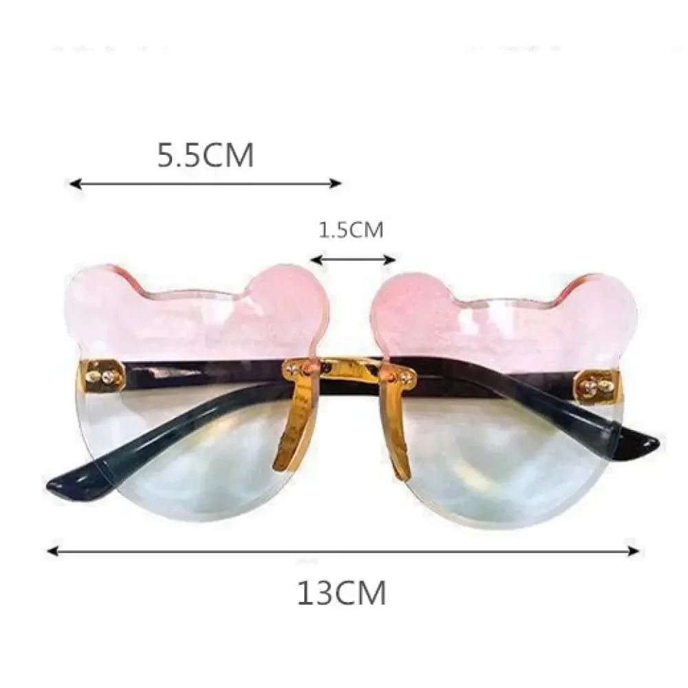 Boys and girls fashion glasses Children's sunglasses Cute baby