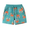 Jumping Meters 2-7T Summer Crab Boys Shorts Animals Print Drawstring Baby Girls Short Pants Animals  Children's Kids Trousers
