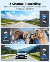 ⁦داش كام للرؤية الليلية شاشة ركن السيارة⁩ - الصورة ⁦2⁩