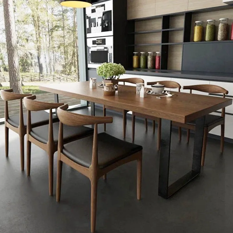 Vintage Unique Dining Room Sets Library Minimalist Relaxing Office Restaurant Sets Balcony Makeup Mesa Comedor Home Furnitures