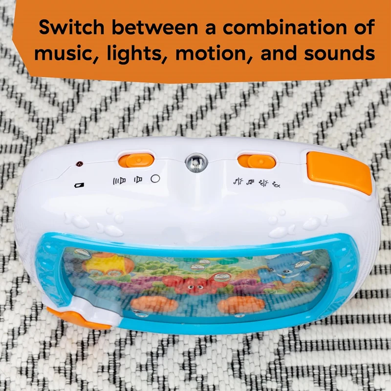 Sea aquarium Soother baby Remote Lights Melodies bebe fish aquarium