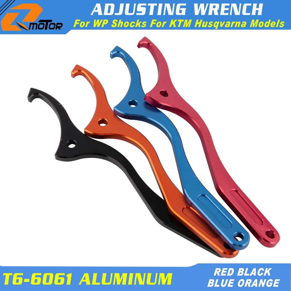 CNC Rear Damping Shock Absorber Spanner Wrench Tool For KTM SX SXF XC XCF EXC Husqvarna TE FE TC FC TX FX 125-501 Models