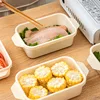 Kitchen Thickened Transparent Sealed Fresh-keeping Box Rectangular Freezer Sorage Box Plastic Microwave Food Grade Storage Box 2
