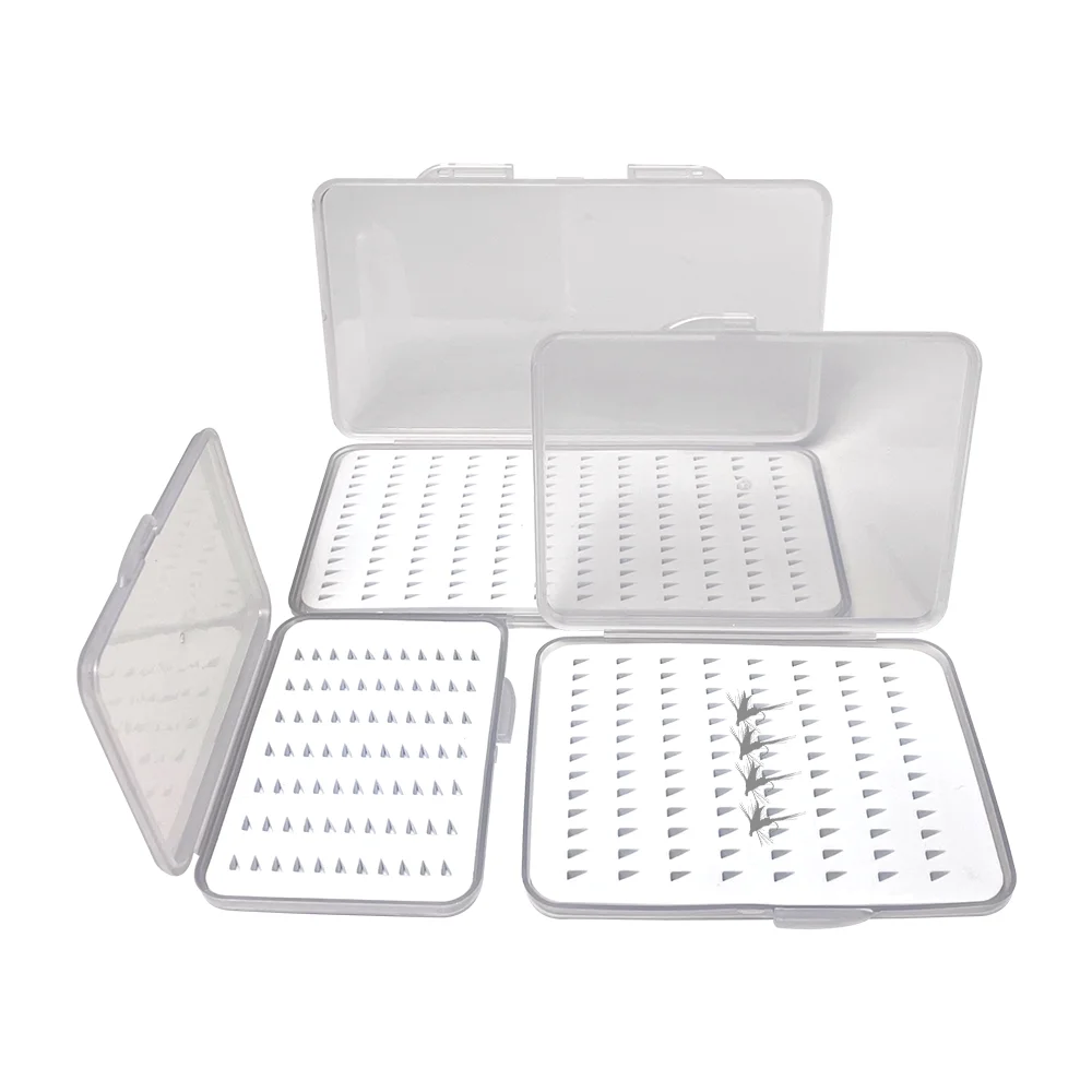 FlyHookBoxTransparentRoadRunnerSequinsWhiteStripesBionicFly