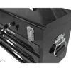 Mechanics Tool Set, Steel 3-Drawer Toolbox with Comprehensive Tool Set, Portable Repair Hand Tool Kit Set, Black Tools Cabinet 2