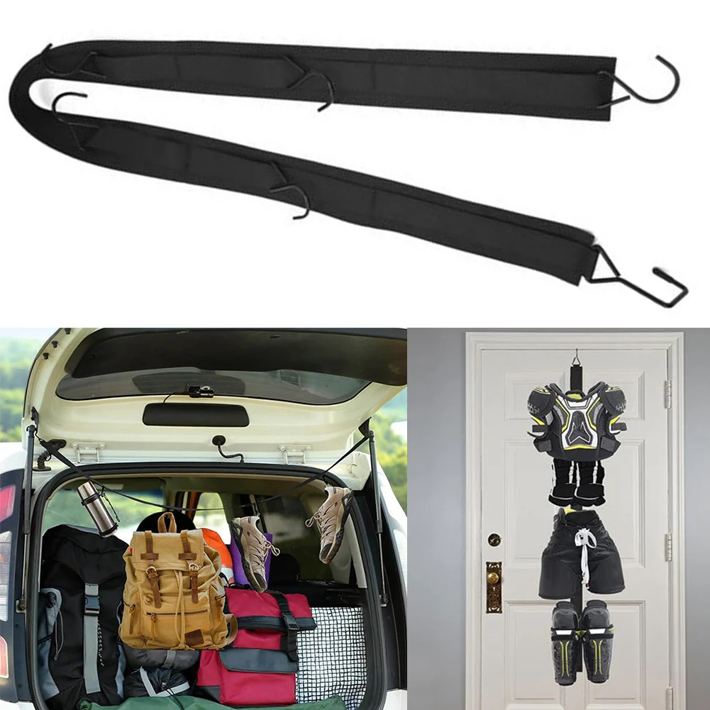 1x Hockey Equipment Drying Rack Ice Hockey Equipment Organizer Hanging Strap Gear Drying Rack For Dorm Football Skating hockey equipment drying rack